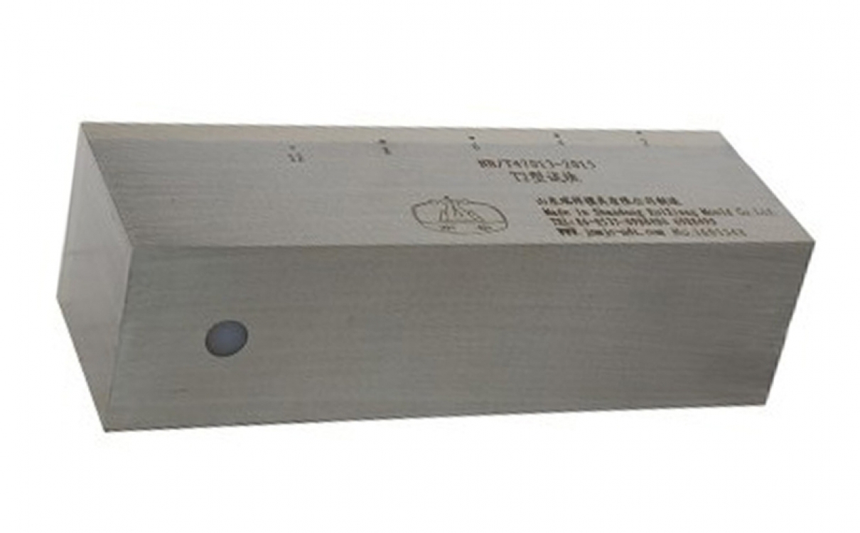 T1、T2、T3 堆焊層超聲檢查對比試塊